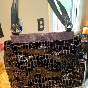 Miche handbag with crocodile cover